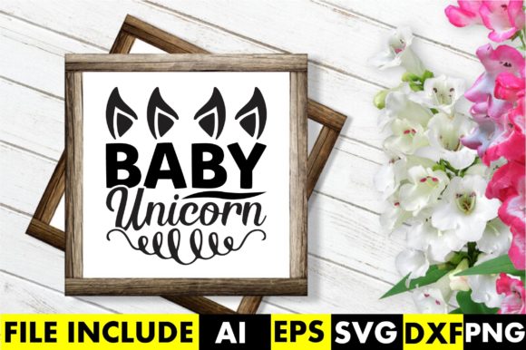 Baby Unicorn Graphics for Crafts: A Digital Seller's Review