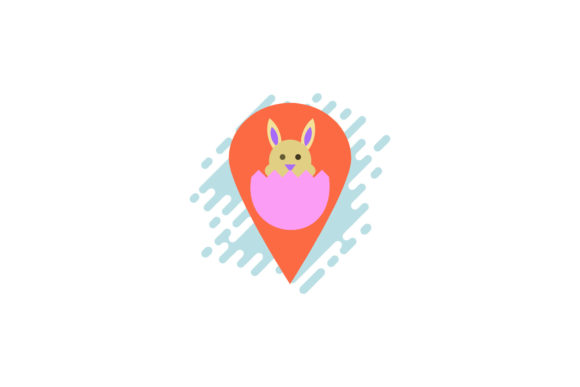 Easter Cute Icon Location Bunny Orange Review for Real Embroidery Projects