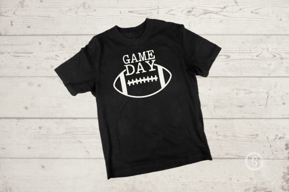 Game Day American Football Graphics for Crafts and Marketing