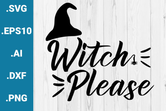Halloween SVG Witch Graphics for Crafts and Website Design