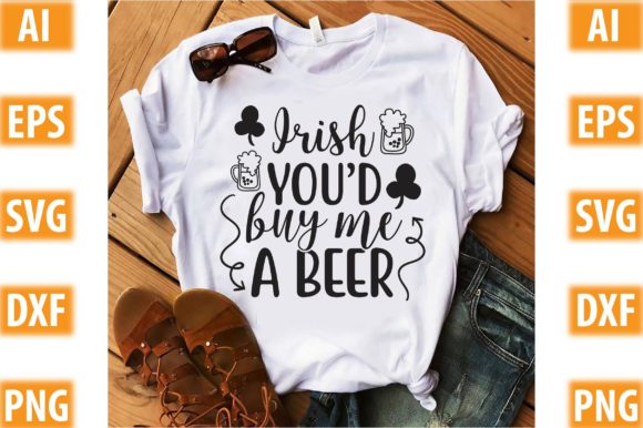 Irish You’d Buy Me a Beer: A Graphic Design Asset for Bloggers and Content Creators