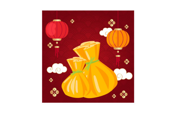 Lunar Dimsum Chinese Food Design Style – A Freebie Graphic for Crafters