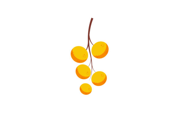 Lunar Mandarin Orange Icon: A Versatile Graphic Design Asset for Crafters