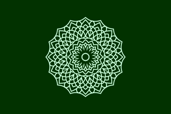 Mandala Yoga Graphic: A Versatile Freebie for Small Business Branding