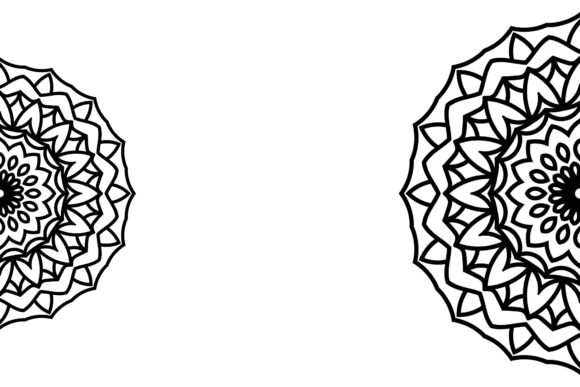 Nature Mandala Background: A Versatile Graphic for Branding and Packaging