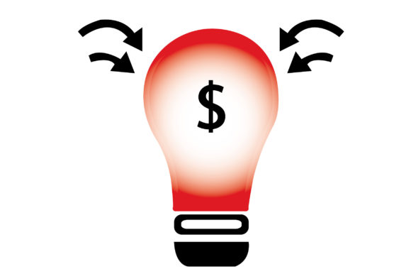 Pixel-Perfect Light Bulb Icon for Small Business Branding and Freebies