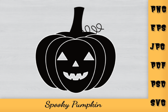 Spooky Pumpkin SVG: A Versatile Graphic Design Freebie for Seasonal Projects